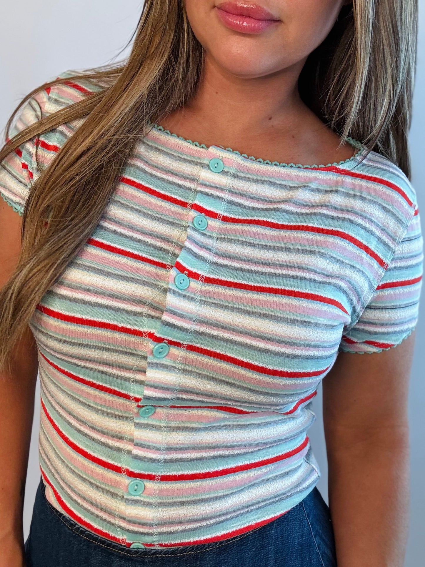 Sia Stripe Top