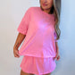 Oversized Tee Skort Set