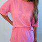 Oversized Tee Skort Set