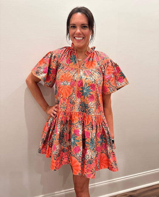 Tropical Flow Dress