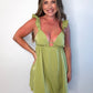 Avocado Baby Doll Dress