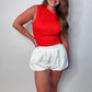 Smocked Ruffle Tank