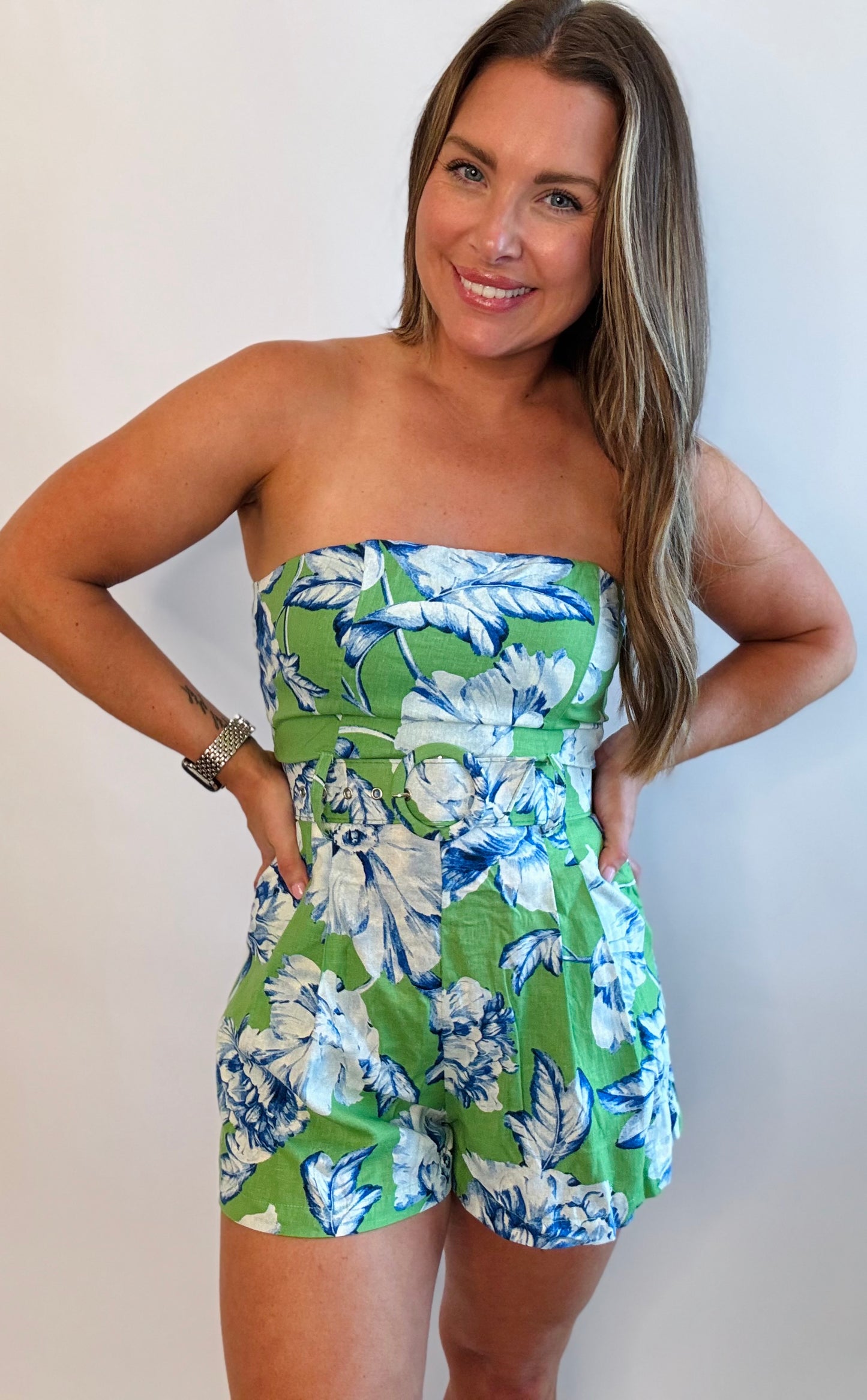 Helen Green Romper