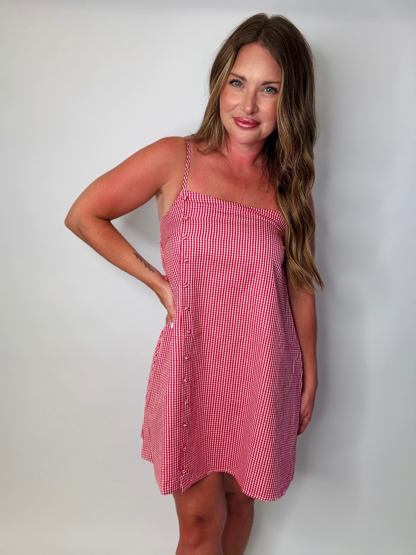 Gingham Dress