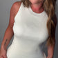Sleeveless Sweater Tank