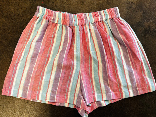 Multi Stripe Shorts