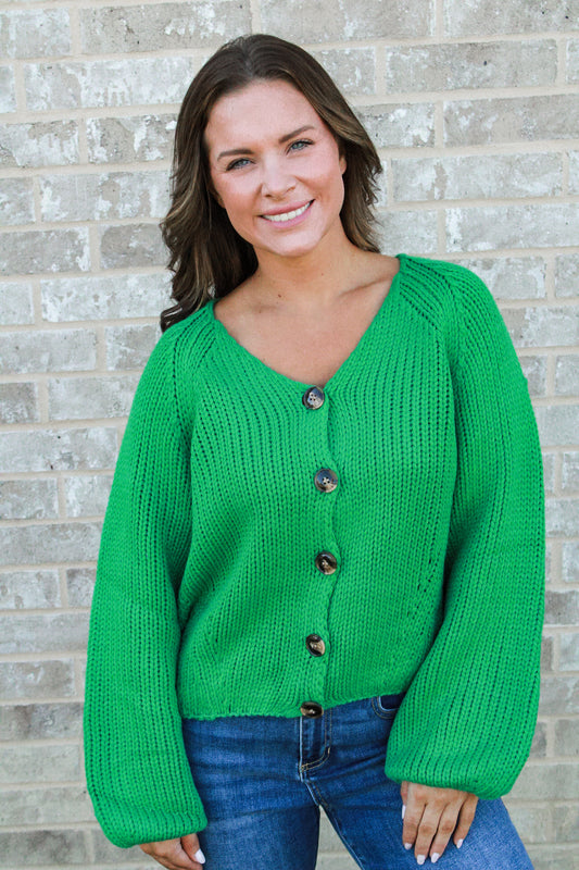 Emerald Cardigan