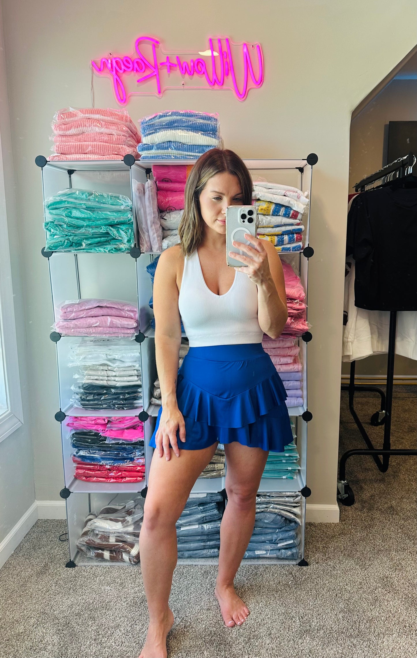 Ruffled Tennis Skort - THREE COLORS!